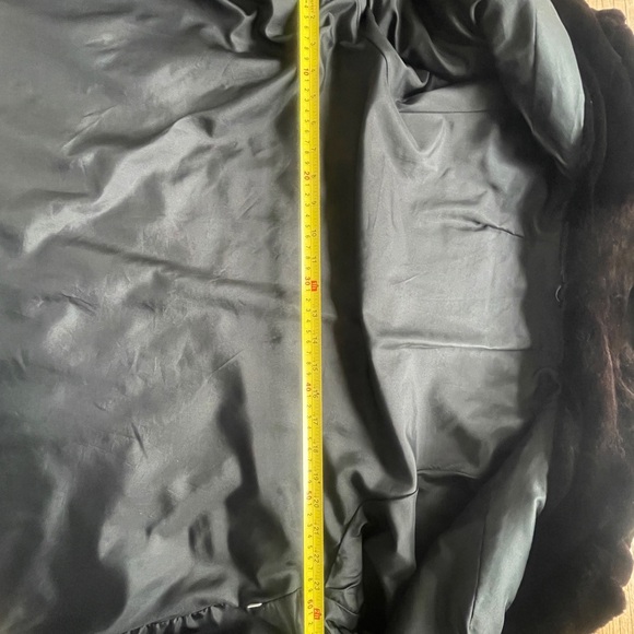 SOLD;Sheared Beaver stroller , Size 16 , Hood And Collar, Hand Clipped Texture - Picture 11 of 16